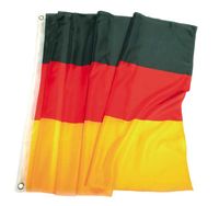Deutschland Fahne Hiss-Flagge mit Ösen 150 x 90cm WM EM Fanartikel NEU