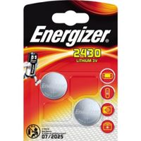 Energizer Knopfzelle Spezialbatterie CR2430 Lithium 2 Stück