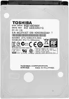 Toshiba MQ01ABD050 500GB interne Festplatte (6,3 cm (2,5 Zoll), 5400rpm, 8MB Cache, SATA)