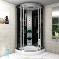 Duschkabine Dusche D46-03T1 Komplettdusche Fertigdusche 80x80 cm