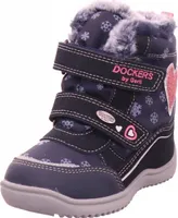 Dockers by Gerli Mädchen Stiefel in Blau, Größe 28