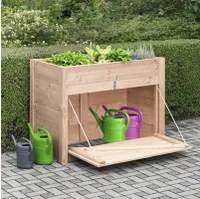Hochbeet Konsta mit Unterschrank 127x69x95 cm Douglasie