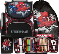 3tlg Spiderman Schulranzen set Rucksack Federtasche Sportbeutel SPIDER-MAN