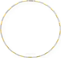 Boccia Collier 0866-02 Titan Bicolor Gold plattiert