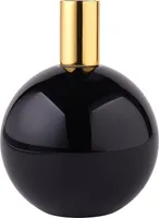 Kerzenhalter Dioptrics Kristallglas 13cm schwarz