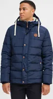 BLEND BHFrederic Herren Winterjacke Steppjacke Jacke gefüttert mit abnehmbarer Kapuze Kordelzug Knöpfen Eingrifftaschen Regular fit