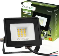 LUMILED LED Strahler 10W Superhell Außenstrahler 900Lm LED Fluter Strahler für Außen IP65 Wasserdicht 4000K Neutralweiß Scheinwerfer Flutlichter schwarz Flutlichtstrahler