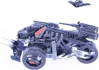 Futuristisches Motorrad Puzzle 3D