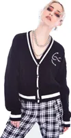 Jawbreaker Strickjacke Snake Infinity Symbol Cardigan Okkult Grufti Gothic Goth