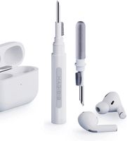 3 in 1 Reinigungsset für Kopfhörer, Reinigungsstift, weiche Bürste für Bluetooth Kopfhörer und Kopfhörerhülle, 13cm, Kopfhörer-Zubehör