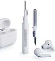 multifunktional Reinigungsmittel für Airpods Kopfhörer Kopfhörerreiniger Juspota Bluetooth-Reinigungsstift Reinigungswerkzeug für Kopfhörer Reinigungsset für Airpods Pro 1 2 3 Earbuds 