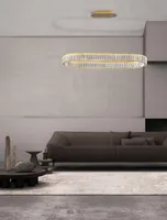 Nova Luce AURELIA LED závěsné světlo zlaté 48W neutrální bílá 92x37x150cm stmívatelné 9333073