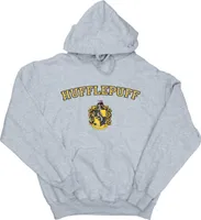 Harry Potter - "Hufflepuff" Kapuzenpullover für Herren BI12306 (S) (Grau)