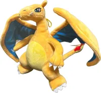 Soma Pokemon Glurak Kuscheltier Plüschtier XXL 27 cm Stofftier Anime Kawaii Plush Stofftier Cute Plushie Halloween Weihnachten Geschenke für Kinder