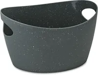 koziol Bottichelli Aufbewahrungskorb 1,5 l grau 12,0 x 18,8 x 13,0 cm