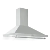 Klarstein digestor 90 cm, odsávací/recirkulačný digestor s LED diódami, výkonný digestor, prietok vzduchu 591,5 m³/h, nástenný digestor s hlíníkovým tukovým filtrom a 3 stupňami výkonu, digestor 90 cm