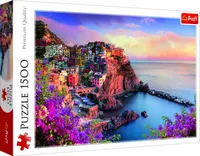 Manarola im Sonnenuntergang (Puzzle)