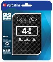 Verbatim Festplatte 4TB, USB 3.0, 6.35cm 2,5