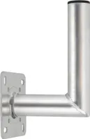PremiumX 18cm Wandhalter ALU SAT Wandhalterung für Satellitenschüssel Aluminium Satelliten-Antenne Halterung Wand-Halter
