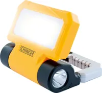 Schwaiger LED pracovné svetlo s baterkou 300Lm čierna/žltá