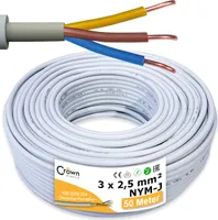 NYM-Kabel, 3x2,5mm², 50 Meter