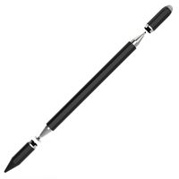 INF Kapazitiver 3-in-1-Eingabestift, magnetisch, kompatibel mit Apple/Huawei/Xiaomi/Samsung Schwarz