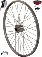 REDONDO 27,5 Zoll Vorderrad Felge Shimano Nabendynamo AXA Scheinwerfer Rücklicht