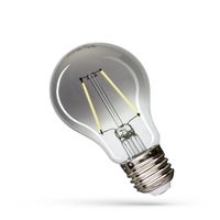 Spectrum LED Filament Leuchtmittel Birnenform A60 2,5W = 16W E27 klar Rauchglas 150lm Neutralweiß 4000K 270°