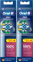 Oral-B Pro Tiefenreinigung Ersatz-Bürstenköpfe 6stk. - Zahnbürste (2er Pack)
