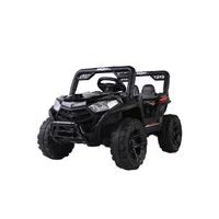 ATV elektrické auto s funkciou 2.4G R/C MP3 hojdanie 2x 6V 4Ah batéria čierna