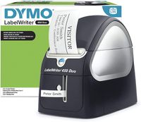 DYMO LabelWriter 450 Duo Etikettendrucker | Professioneller 300 dpi. Thermodirekt Etikettiergerät | Drucken Sie LW und D1 Etiketten