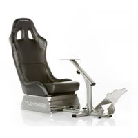 Playseat Evolution - Simulations-Cockpit für Autorennen - Schwarz, Silber
