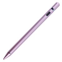 Stylus, Tablettstift, Universal-Touchscreen-Stift. Geeignet für Smartphones, Tablets, Apple iPhone/iPad Wiederaufladbar(Rosa)