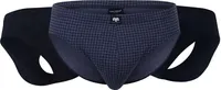 CECEBA Herren Slip blau längsgestreift 3er Pack Größe: 16