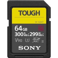 Sony SDXC G Tough series 64GB UHS-II Class 10 U3 V90