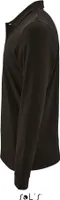 SOLs 02087 | Herren Long-Sleeve Piqué Polo Shirt Perfect - Farbe: Black - Größe: L