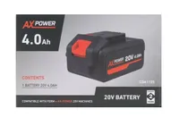 Ferm -Ax Power Battery 20 Volt, 4.0 Ah/Aufladbarer Akku – CDA1155