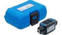 BGS technic 6,3 mm 1/4 Zoll 6-30 Nm - Digitaler Drehmoment-Adapter - schwarz/blau