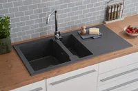 respekta Granitverbundspüle Alinéo 100 x 50 cm 100 x 50 cm