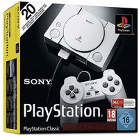 Sony Playstation Classic Mini Konsole inkl. 20 Spiele + 2 Controller