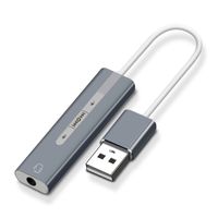 INF Externe Soundkarte USB 2.0 auf 3.5mm Adapter