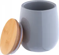 KADAX Badezimmeraufbewahrung "Stia", hat einen Deckel, Kosmetikblockhalter 10cm, grau