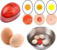 Časovač na vajcia zo syntetickej živice, ktorý mení farbu, časovač na varenie vajec s farebným displejom, kuchynská pomôcka, odolný voči teplu - EGGTIMERA