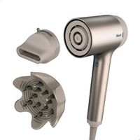 Shark Shark HD110SLEU Style iQ Föhn und Styler - 2 in 1 - Ionischer Haartrockner - Diffusor für Locken  - Silber