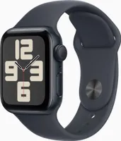 Apple Watch SE OLED 44 mm Digital 368 x 448 Pixel Touchscreen Schwarz WLAN GPS