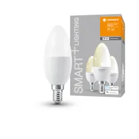Ledvance Smart+WiFi LED Leuchtmittel Kerze B40 3er Pack Kerze E14 Smart