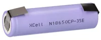 XCell N18650-35E Li-Ion 3,6V 3350 mAh U-Lötfahne