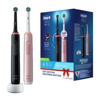 Oral-B Pro 3 3900 Geschenk-Edition - Elektrische Zahnbürste - rosa/schwarz
