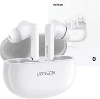 Ugreen Wireless Kopfhörer mit Anc Funktion + Usb-A - Usb-C Kabel Weiß