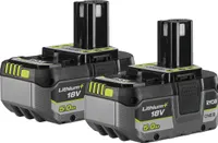 RYOBI ONE+ HP 18V 5,0 Ah Lithium+ Performance Akku (2er-Set) – Maximale Leistung im Doppelpack